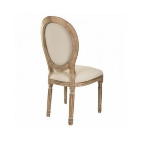 Sedia da Sala da Pranzo Alexandra House Living Beige 46 x 96 x 48 cm