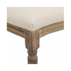 Sedia da Sala da Pranzo Alexandra House Living Beige 46 x 96 x 48 cm