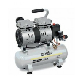 Compressore d'Aria MECAFER 425523 Orizzontale Silenzioso 8 bar 24 L