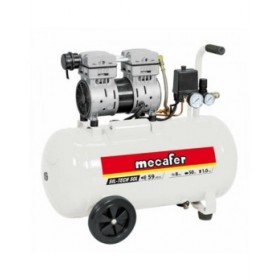 Compressore d'Aria MECAFER 425523 Orizzontale Silenzioso 8 bar 24 L