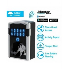 Lucchetto con chiave Master Lock 5441EURD Zinco Plastica Rettangolare