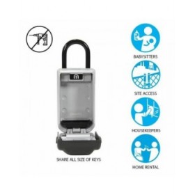 Cassaforte Master Lock 5424EURD Chiavi Grigio Metallo 17,5 x 7,2 x 5,2 cm