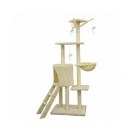 Tiragraffi per Gatti Jipsy 79 x 34 x 138 cm Beige