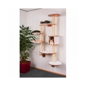 Albero tiragraffi per gatti Kerbl Dolomit XL Montaggio a parete 185 x 115 cm