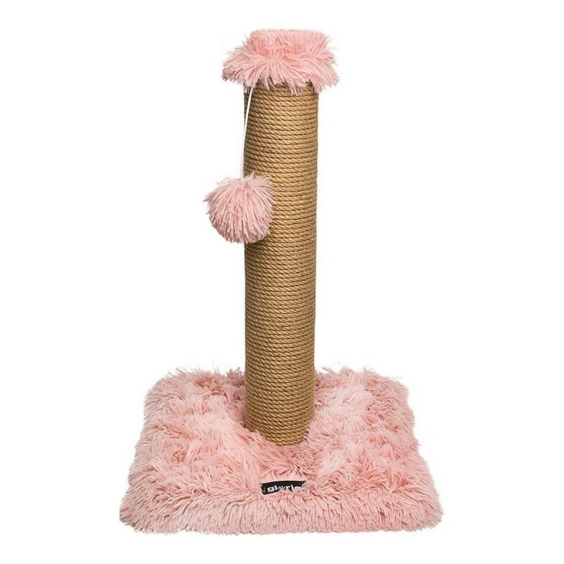 Tiragraffi per Gatti Gloria Misuri Rosa (39 x 39 x 80 cm)