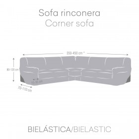Copridivano Eysa ROC Teja 110 x 120 x 450 cm Fessura