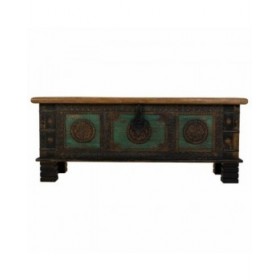 Baule Alexandra House Living Legno di mango 40 x 46 x 115 cm