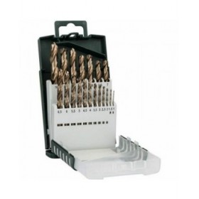 Set di trapani BOSCH 2609255133 Elicoidale Acciaio Alta velocità 19 Pezzi