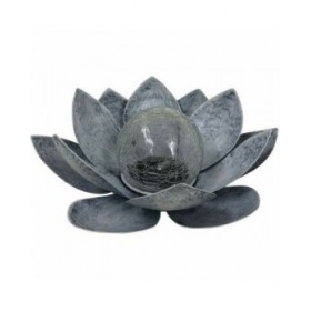 Lampada da tavolo Galix Waterlily Grigio