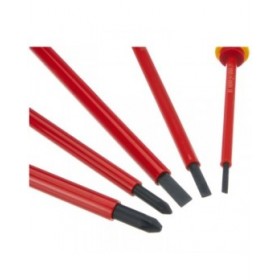 Set di Cacciaviti Facom Protwist Isolated 1000V AT5VE.PB Alba Plana Pozidriv 5 Pezzi