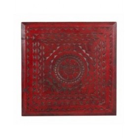 Tavolino da Caffè Alexandra House Living Rosso 33 x 14 x 33 cm
