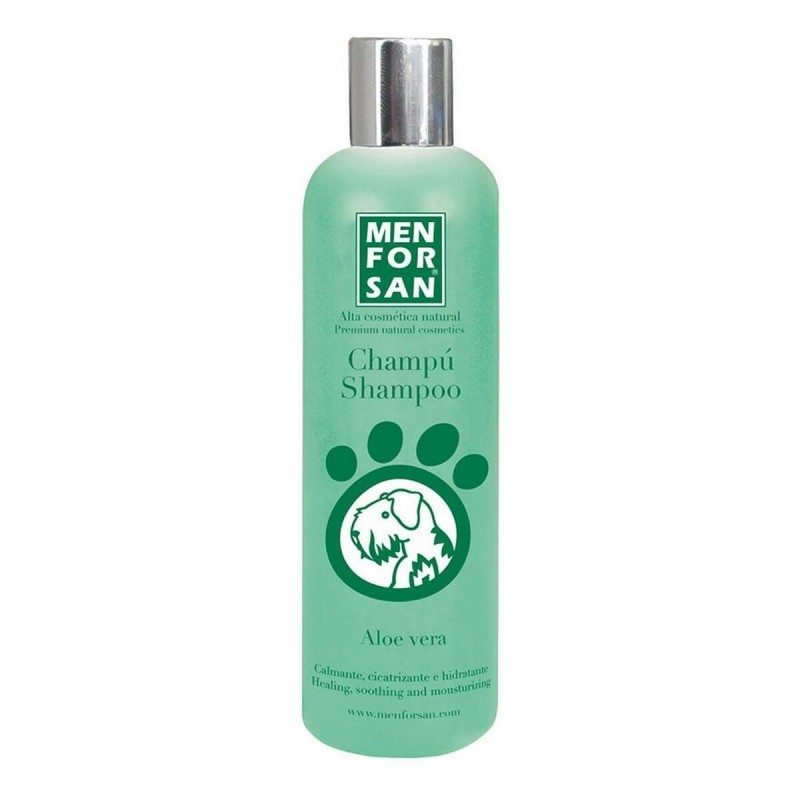Shampoo per animali domestici Menforsan Cane Aloe Vera 300 ml