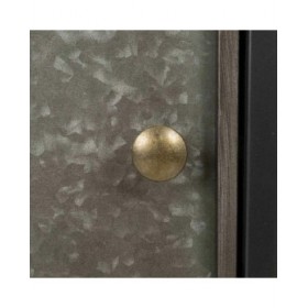 Comodino Alexandra House Living Marrone Grigio 23 x 56 x 37 cm