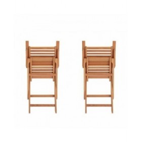 Sedia da giardino 57,5 x 56 x 90 cm (2 Unità)