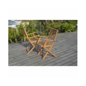 Sedia da giardino 57,5 x 56 x 90 cm (2 Unità)