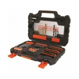 Set di punte per trapano e punte per trapano Black & Decker A7231 76 Pezzi