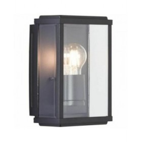 Applique da Parete Brilliant Gaia Nero Metallo 60 W E27