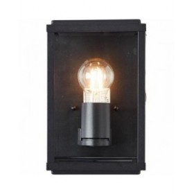 Applique da Parete Brilliant Gaia Nero Metallo 60 W E27