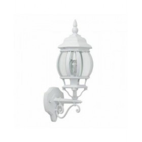 Applique da Parete Brilliant Istria Bianco Alluminio Cristallo 60 W E27