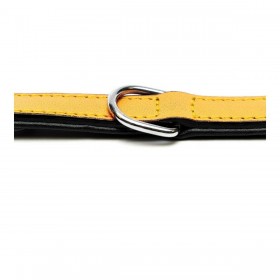 Collare per Cani Gloria Trapunta Giallo (45 x 2 cm)