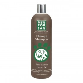 Shampoo per animali domestici Menforsan 1 L Cane Capelli castani