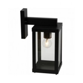 Applique da Parete Brilliant Gaia Esterno Nero Metallo 60 W E27
