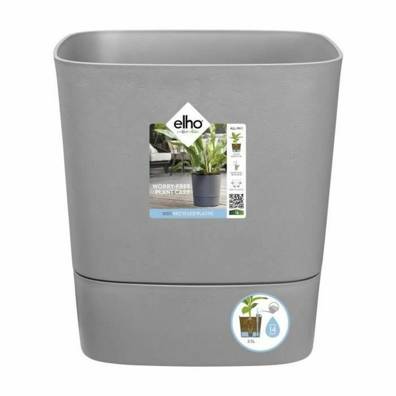 Vaso Elho Greensense Aqua Care 29,5 x 29,5 x 30,2 cm Grigio