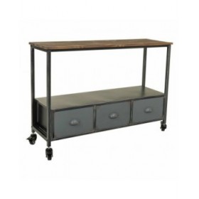Ingresso Alexandra House Living Marrone Grigio 32 x 72 x 100 cm