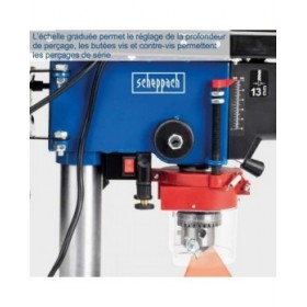 Trapano a colonna Scheppach DP16VLS 500 W