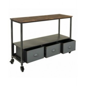 Ingresso Alexandra House Living Marrone Grigio 32 x 72 x 100 cm