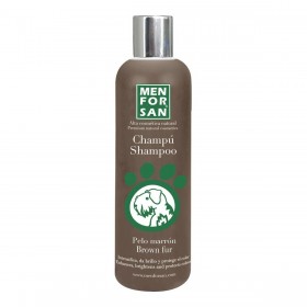Shampoo per animali domestici Menforsan 300 ml Cane Capelli castani
