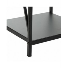 Supporto per Legna Alexandra House Living Nero Ferro 34 x 111 x 34 cm