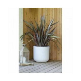 Vaso EDA Bianco Plastica Rotonda Ø 40 cm