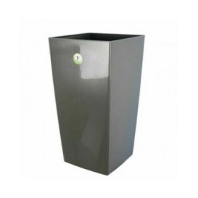 Vaso Riviera Nuance Grigio 38 x 38 x 69 cm 67 L Quadrato Plastica