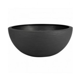 Vaso EDA 3210103482 Grigio Antracite Plastica Ø 40 cm