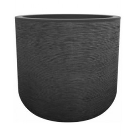 Vaso EDA Grigio Plastica Rotonda Ø 40 cm