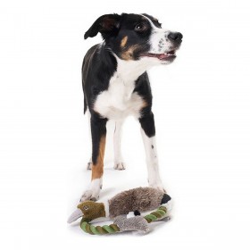 Peluche per cani Hunter Wildlife Train Con corda Anatra (26 cm)