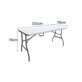 Tavolo Pieghevole ZJF152CZ 152 x 70 x 74 cm
