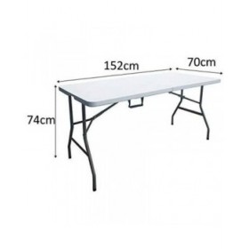 Tavolo Pieghevole ZJF152CZ 152 x 70 x 74 cm