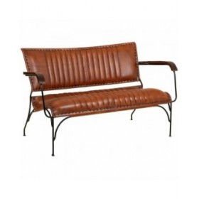 Divano Alexandra House Living Marrone 76 x 71 x 127 cm