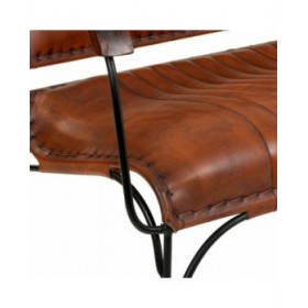 Divano Alexandra House Living Marrone 76 x 71 x 127 cm