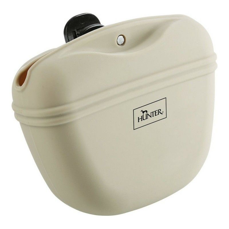 Borse Hunter Lugo Beige Silicone Tascabile (14 x 15 x 7 cm)