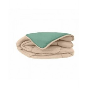 Piumino Letto Poyet  Motte Calgary Verde Beige 400 g /m² 140 x 200 cm