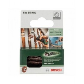 Spazzola Abrasiva BOSCH SW 15 K80 Cilindro 15 mm 80 g