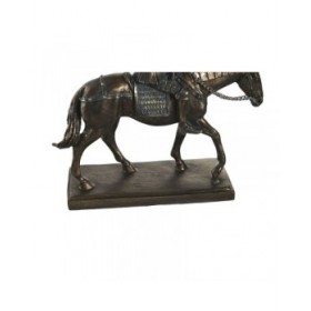 Statua Decorativa DKD Home Decor 20 x 7 x 22 cm Cavallo Rame