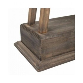 Campana Alexandra House Living Marrone Rame Legno Corda Ferro 16 x 72 x 48 cm