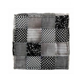 Cuscino Alexandra House Living Bianco Nero 80 x 20 x 80 cm