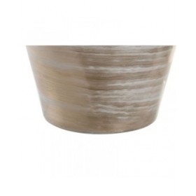 Vaso DKD Home Decor Cristallo Alluminio Multicolore 29 x 29 x 52 cm Moderno