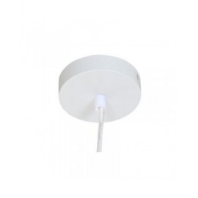 Lampadario DKD Home Decor 40 x 40 x 30 cm Verde Rosa chiaro 50 W (2 Unità)