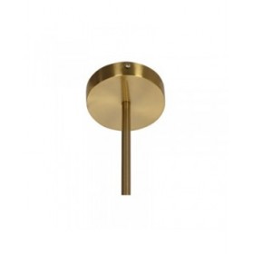 Lampadario DKD Home Decor 50 x 50 x 144 cm Cristallo Dorato Metallo 50 W